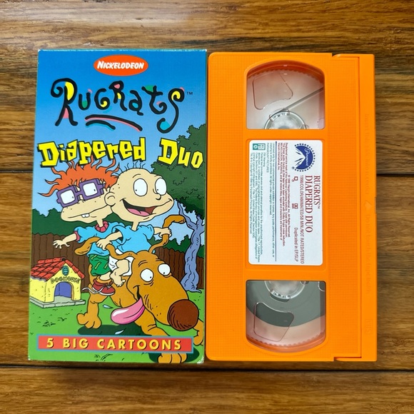 Rugrats - Diapered Duo (VHS, 1998) Vintage Nickelodeon Cartoon - Picture 5 of 6